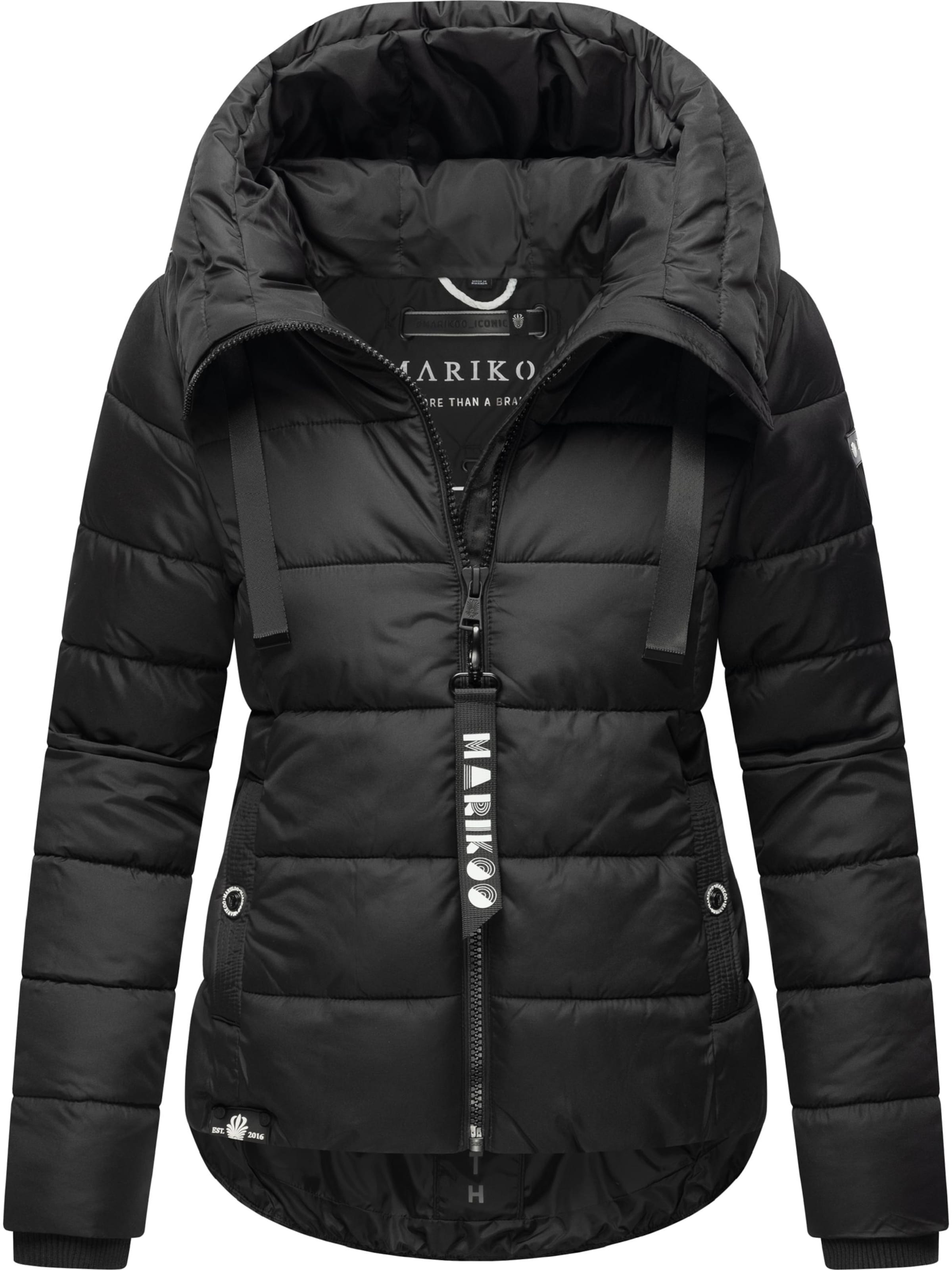 Veste d’hiver 'Amayaa-1' MARIKOO en noir