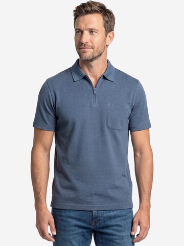 Ragman Shirt 'Basic' in Blue