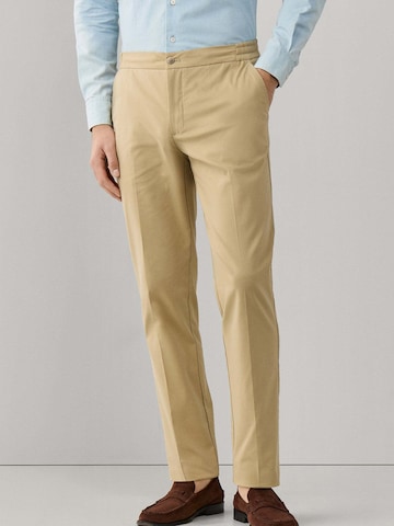 Hackett London Loose fit Chino trousers in Beige