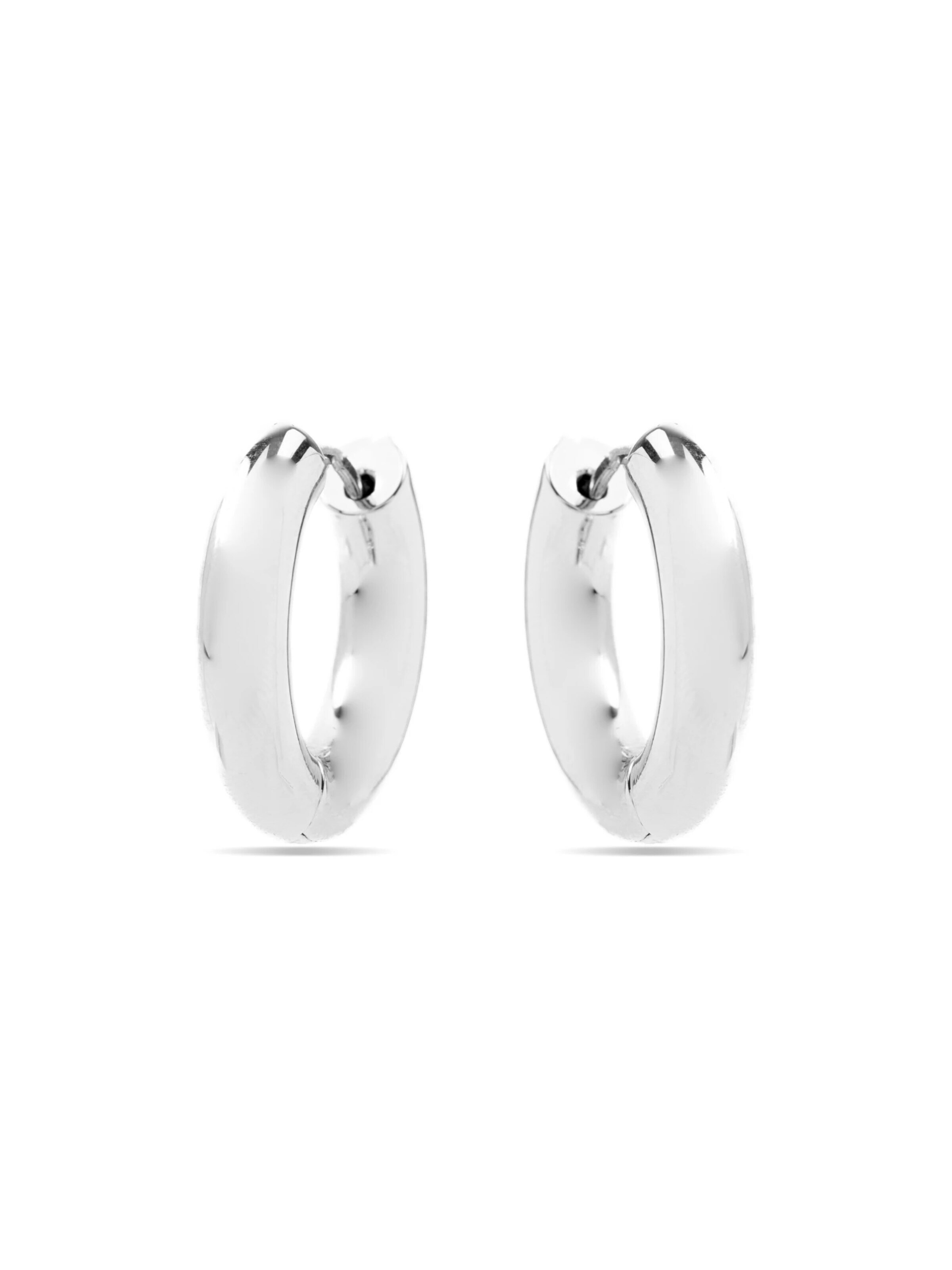 LUXBYLUX Earrings in Silver: front
