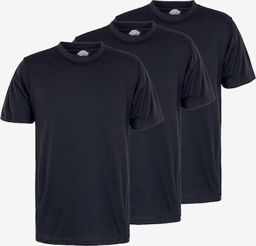 T-Shirt DICKIES en noir : devant