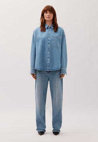 Studio Seidensticker Regular fit Button Up Shirt in Blue
