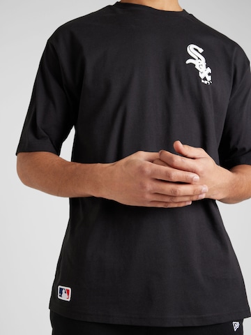 NEW ERA T-Shirt 'MLB ESSENTLS CHIWHI' in Schwarz
