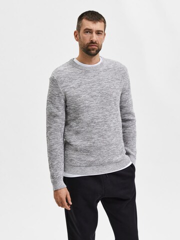 SELECTED Pullover 'SLHVince' in Grau: Vorderseite