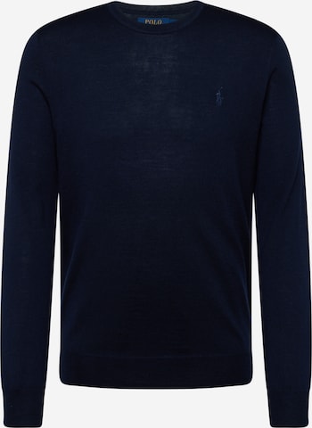 Pull-over Polo Ralph Lauren en bleu : devant