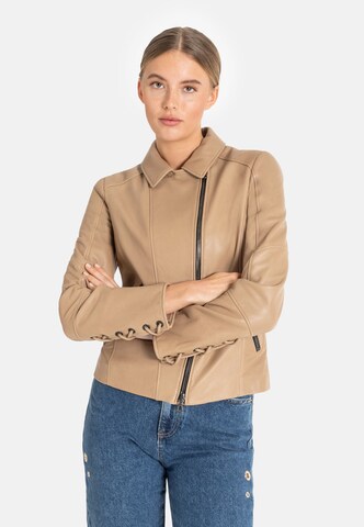 Werner Christ Between-season jacket 'Nala' in Beige: front
