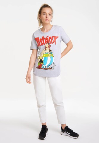 LOGOSHIRT T-Shirt \'Asterix der Gallier - Asterix & Obelix\' in Grau | ABOUT  YOU