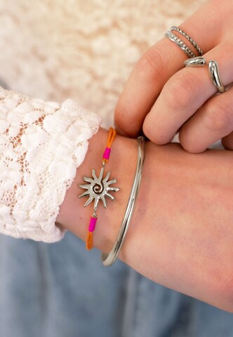 Bracelet My Jewellery en orange : devant