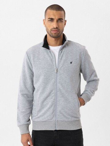 Williot - Sudadera con cremallera 'MURCIA' en gris