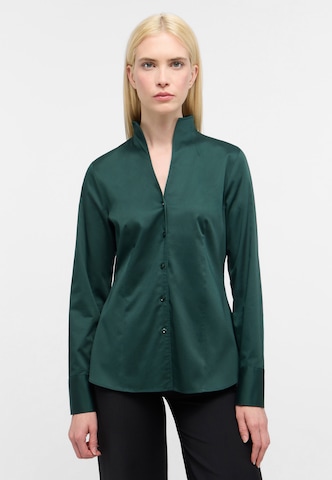 ETERNA Blouse in Groen: voorkant