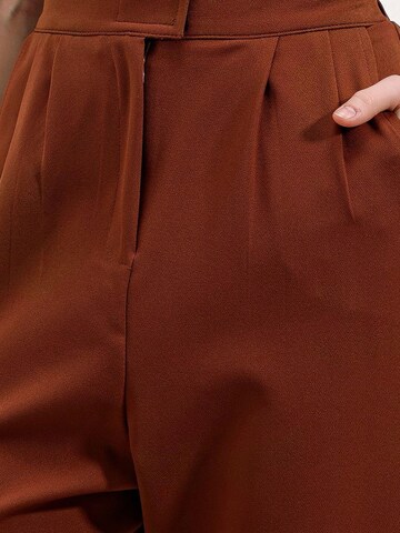 Loosefit Pantalon à pince Bigdart en marron