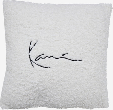 Karl Kani Pillow in White: front