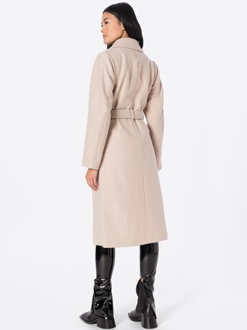 Warehouse Between-seasons coat in Beige