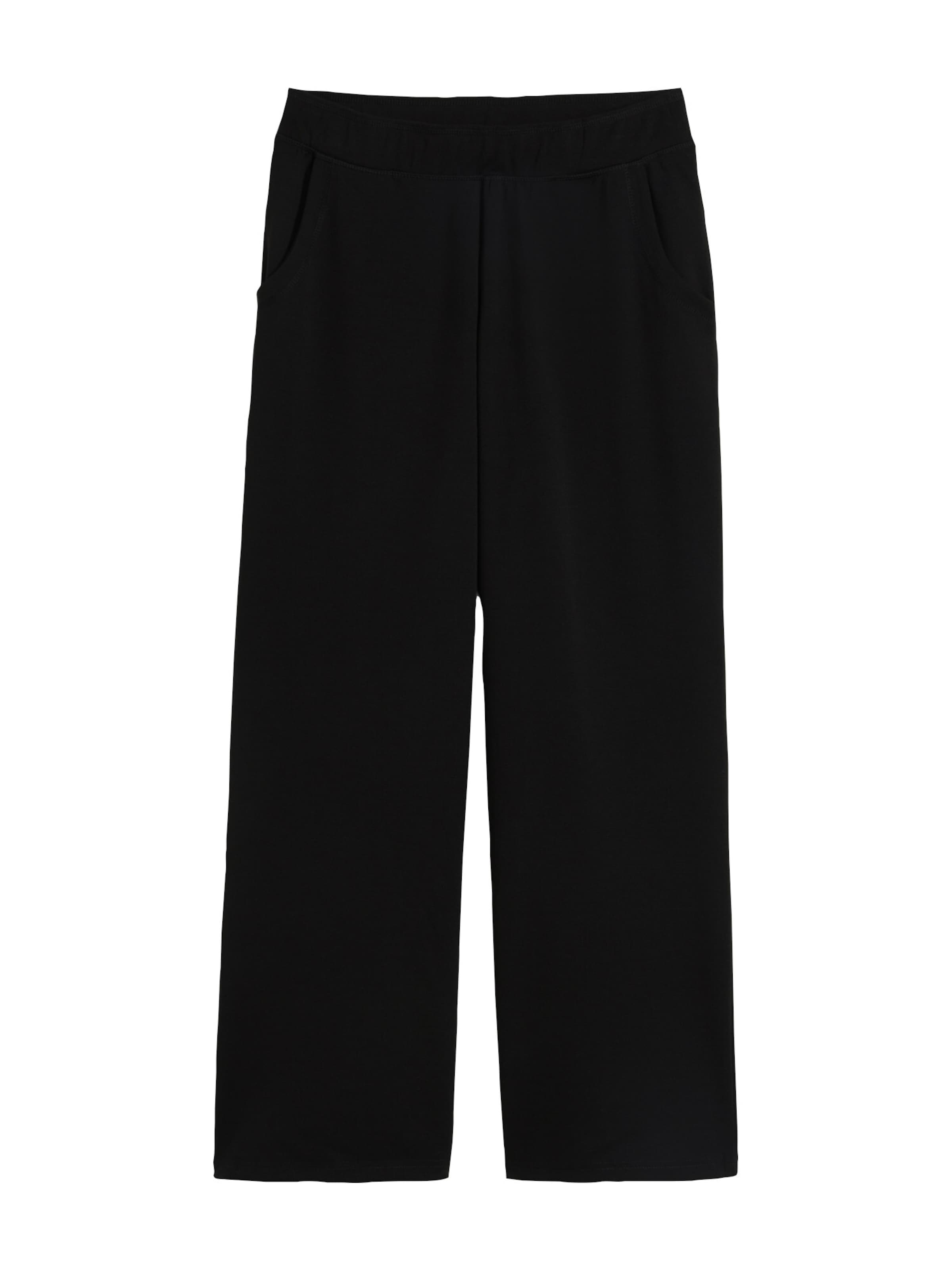 bonprix Loosefit Hose in Schwarz: Vorderseite