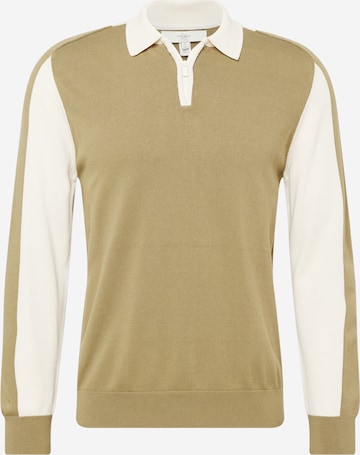 River Island Sweater in Green: front