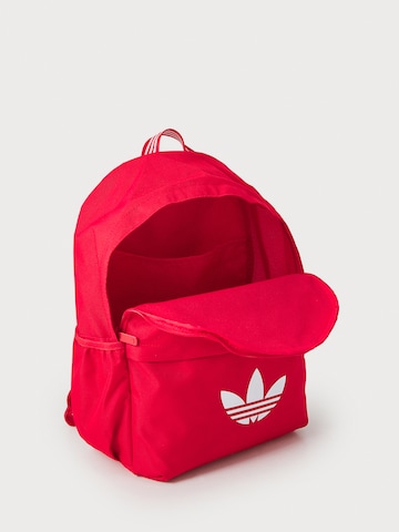 ADIDAS ORIGINALS Backpack 'Adicolor Classic' in Red: back