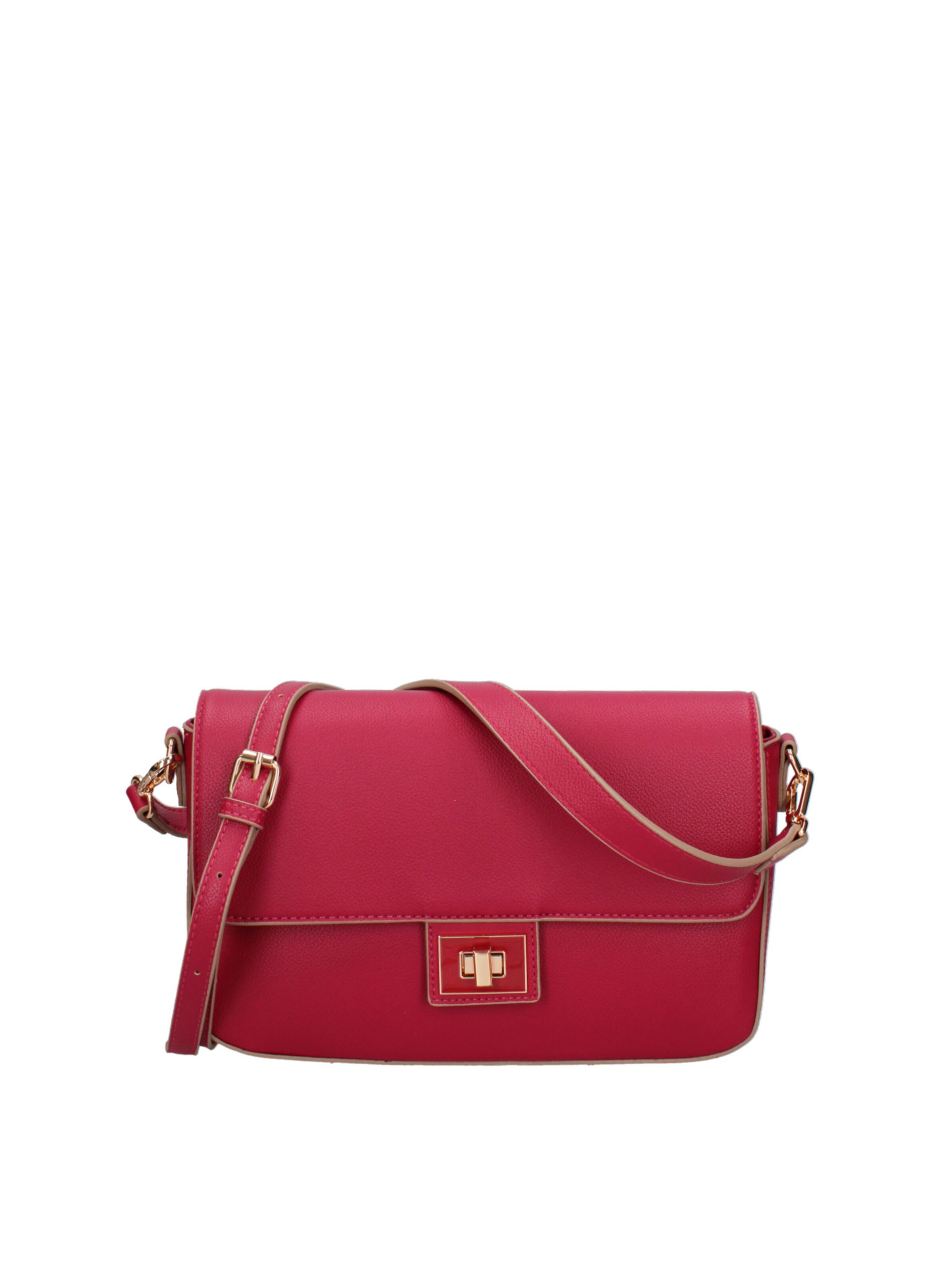 Borsa a spalla 'Borsa a Spalla Donna Amélie Ecopelle - Chiusura Girello' di Diana&Co. in rosa: frontale
