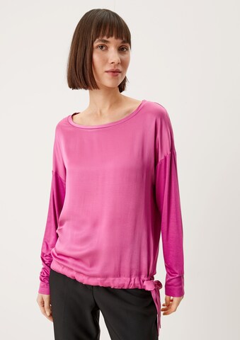 s.Oliver BLACK LABEL Shirt in Pink: Vorderseite