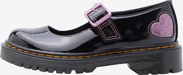 juoda Dr. Martens Pusbačiai 'Bex': priekis