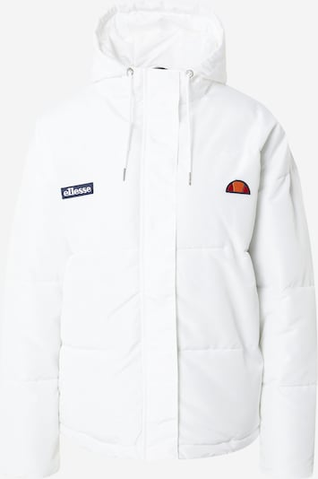 ELLESSE Casaco de inverno 'Pejo' em navy / vermelho-alaranjado / vermelho cereja / branco, Vista do produto