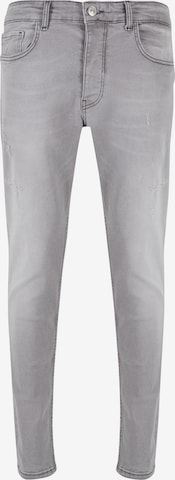 2Y Premium Tapered Jeans in Grau: predná strana