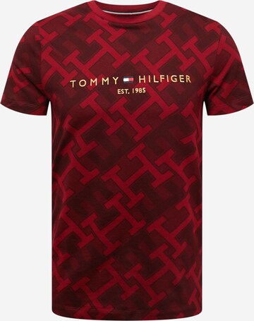 TOMMY HILFIGER Koszulka w kolorze czerwony: przód