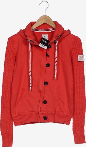 Gaastra Sweatshirt & Zip-Up Hoodie in M in Red: front