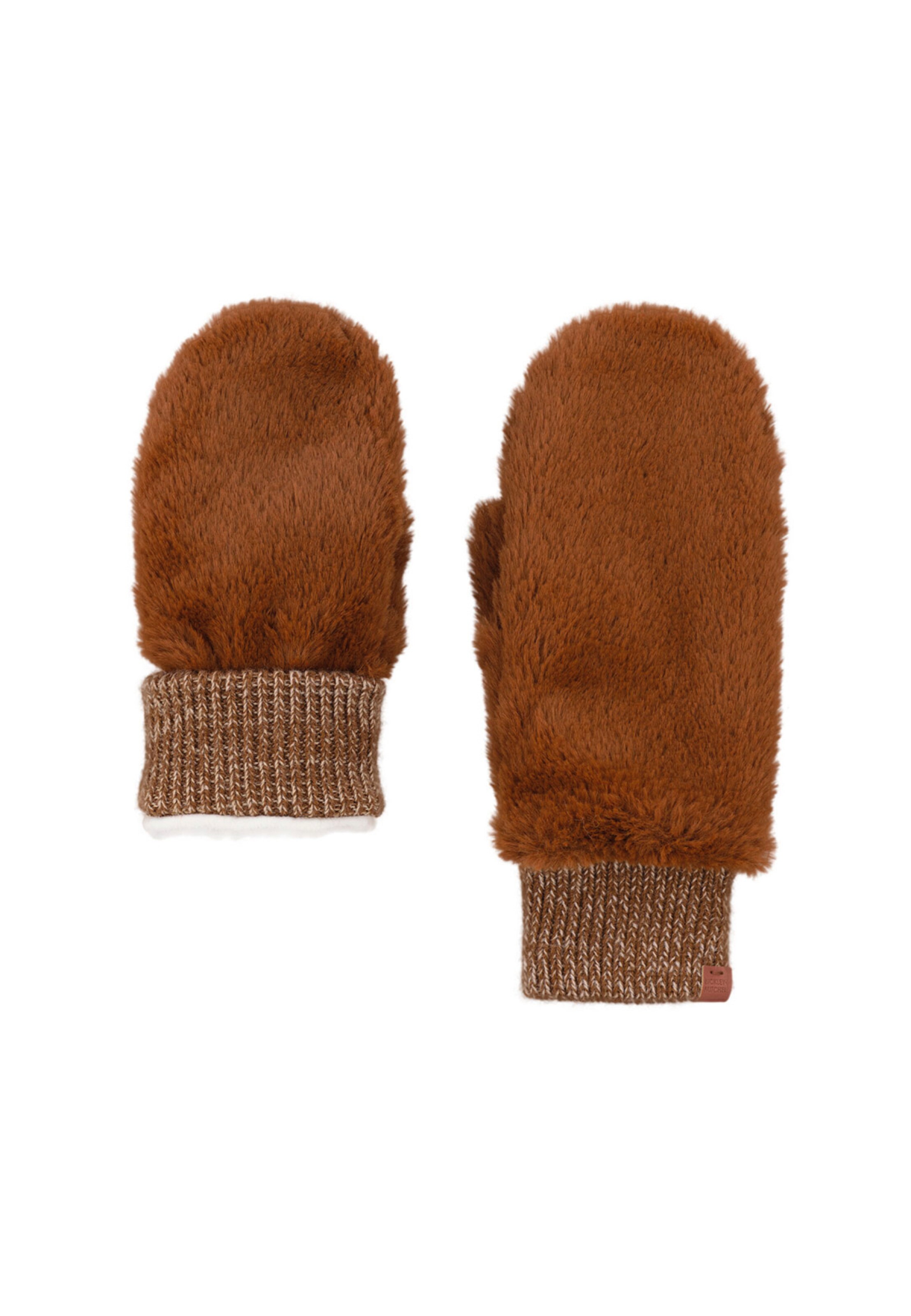 Bickley + Mitchell Fäustlinge in Braun