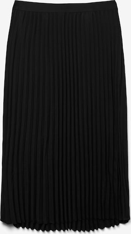 Gonna 'VMCalva' di Vero Moda Curve in nero: frontale