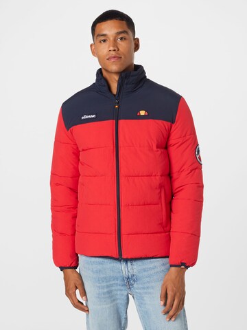 ELLESSE Zimní bunda – červená: přední strana