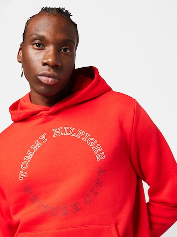 TOMMY HILFIGER Sweatshirt in Rood