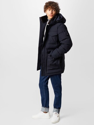 TOMMY HILFIGER Vinterparka i blå