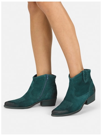 FELMINI Ankle Boots in Green