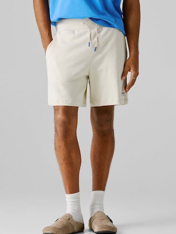 Red Bull Racing x Pepe Jeans Regular Trousers in Beige: front