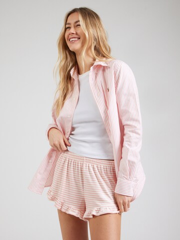 Hunkemöller Pyjamabroek in Roze