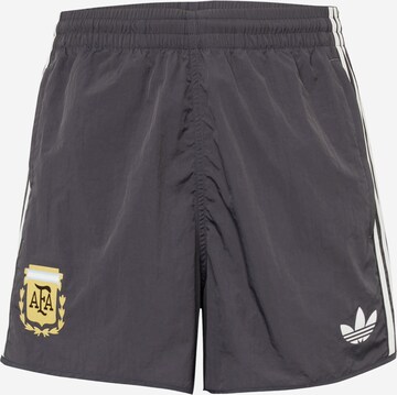 ADIDAS PERFORMANCE Regular Workout Pants 'AFA' in Black: front