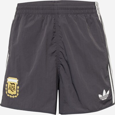 ADIDAS PERFORMANCE Sportshorts 'AFA' in gelb / schwarz / weiß, Produktansicht