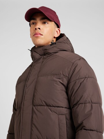 JACK & JONES Зимняя куртка 'JJEBradley' в Коричневый