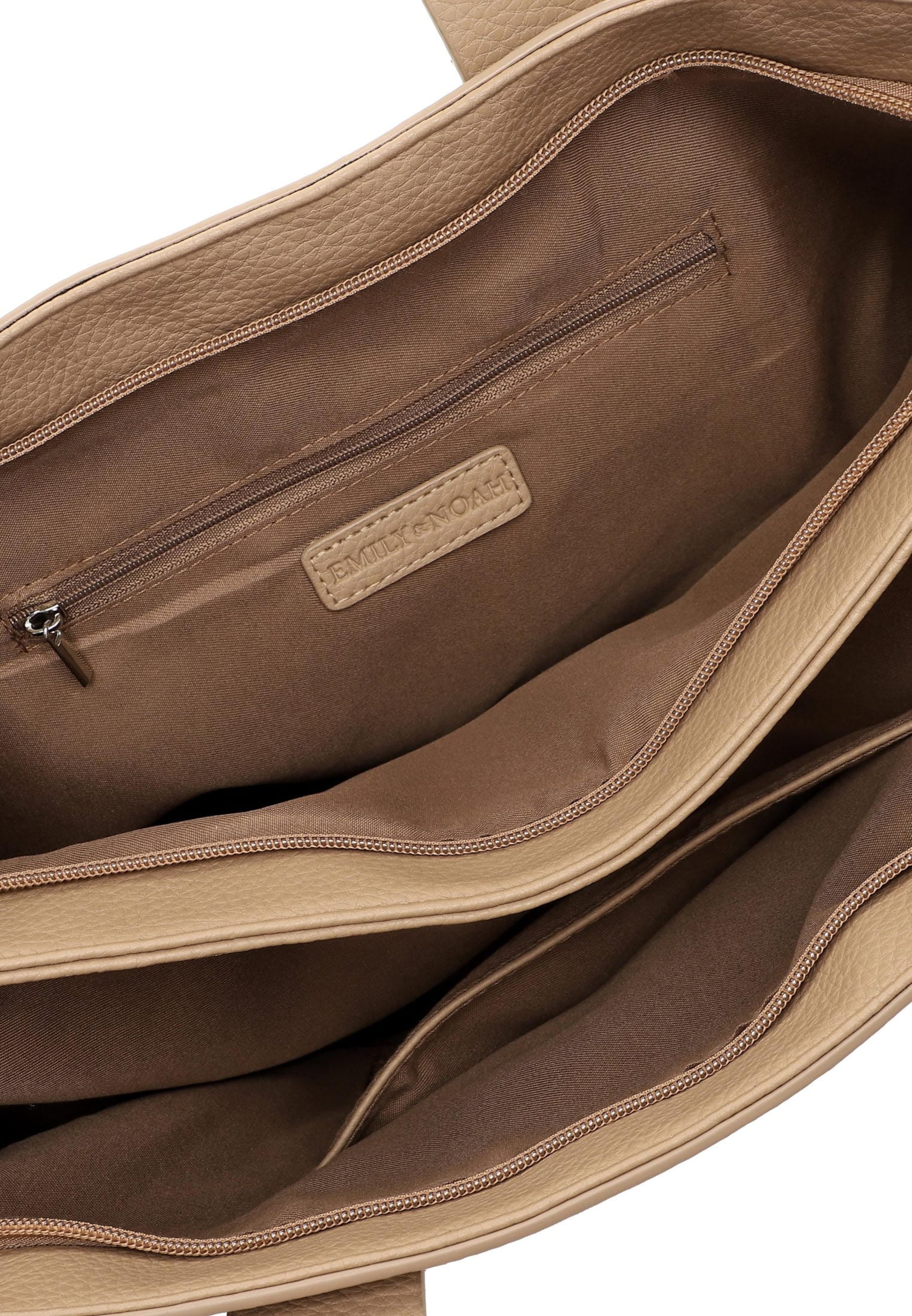 Emily & Noah Shopper in Beige