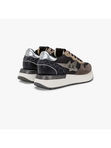 SUN68 Sneakers laag in Zwart