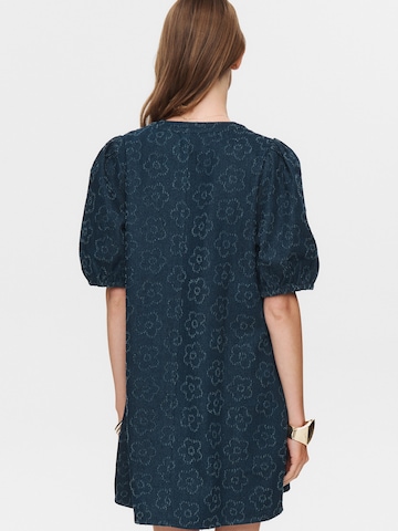 NÜMPH Jurk 'Milley' in Blauw