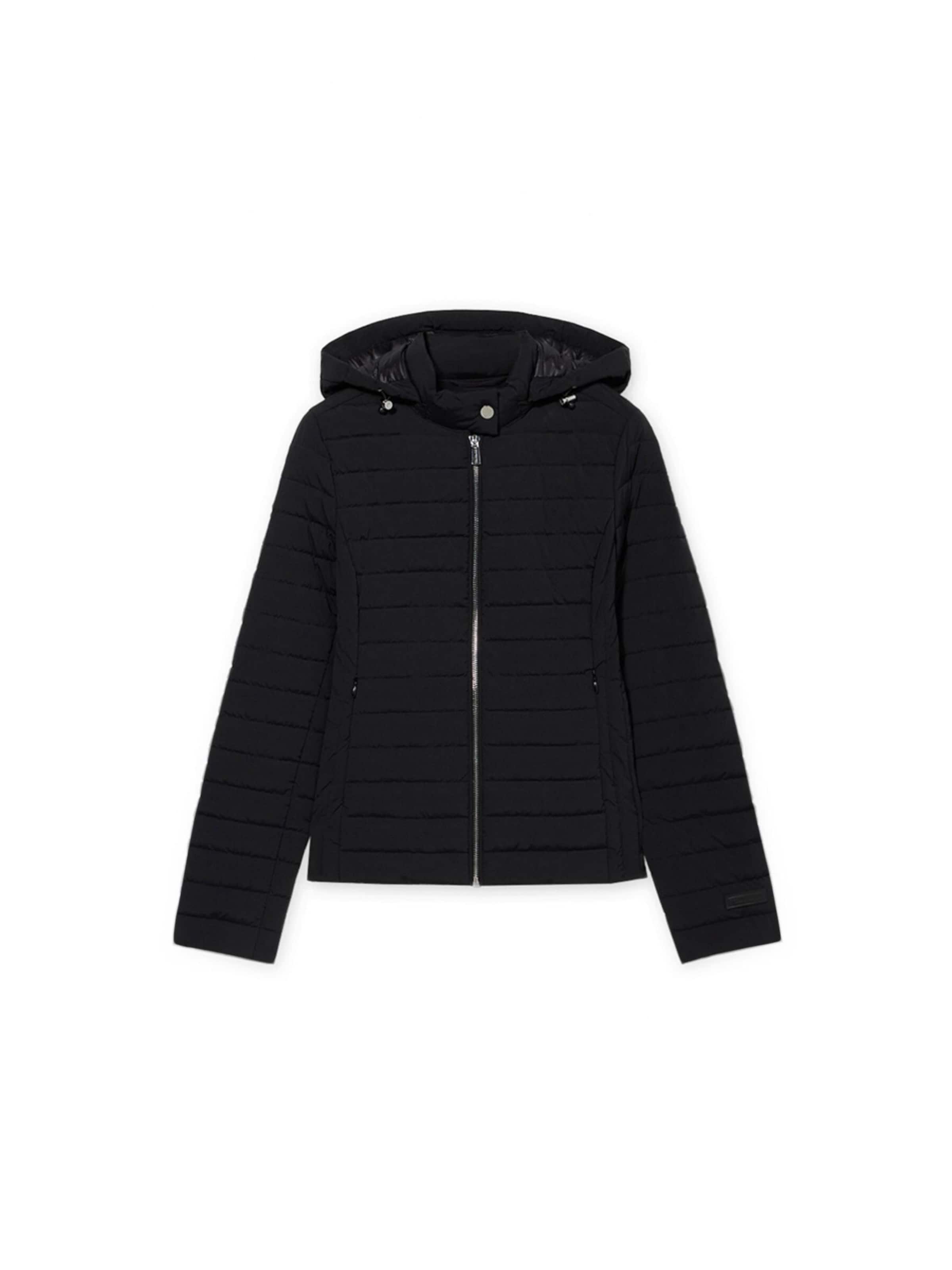 Trussardi - Chaqueta de invierno en negro: frente