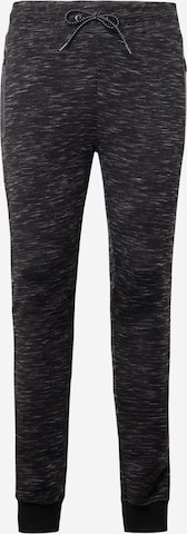 BRAVE SOUL Regular Workout Pants 'ARYA' in Black: front
