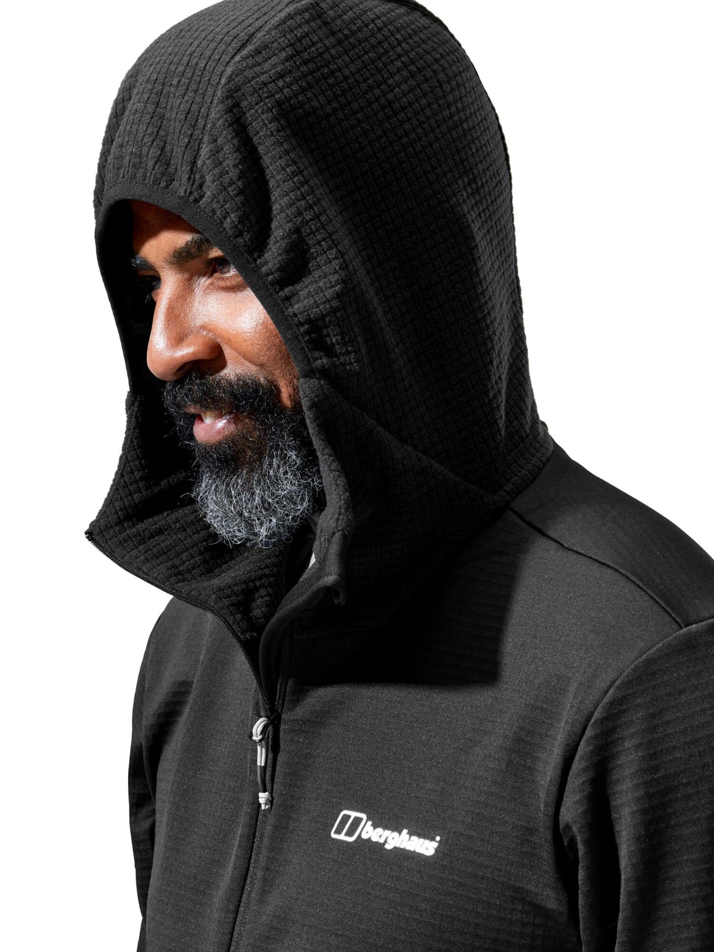 Berghaus Fleece jas in Zwart