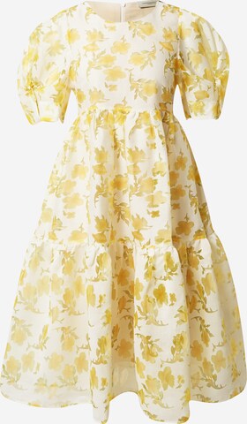 Copenhagen Muse - Vestido 'SAGA' en amarillo: frente