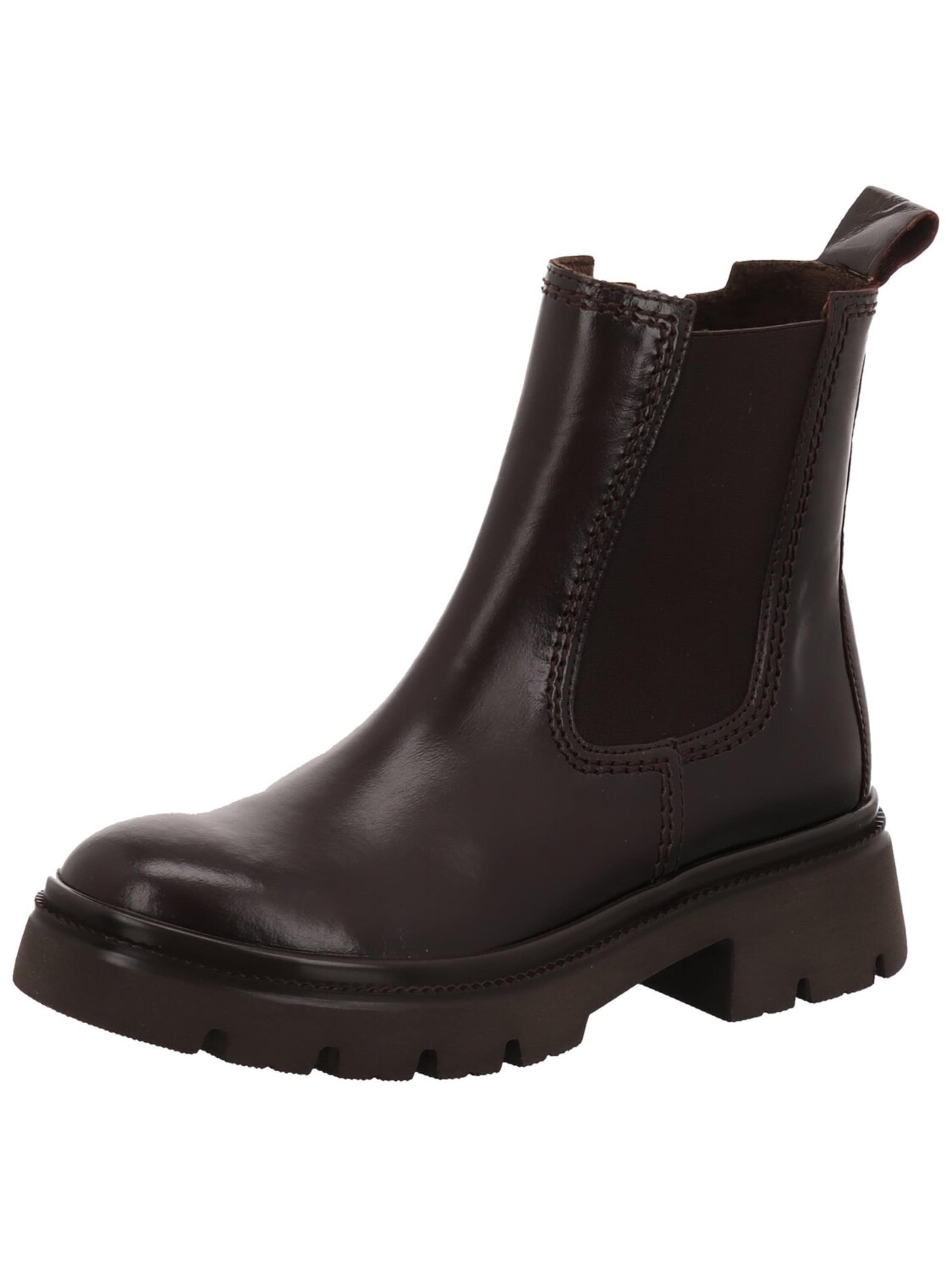 GABOR Chelsea Boots 'Chelsea Boot Damen 8021.01.006 Glattleder in braun'‌‌ in Braun: Vorderseite