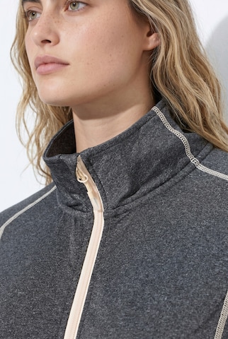 Ulla Popken Sweat jacket in Grey