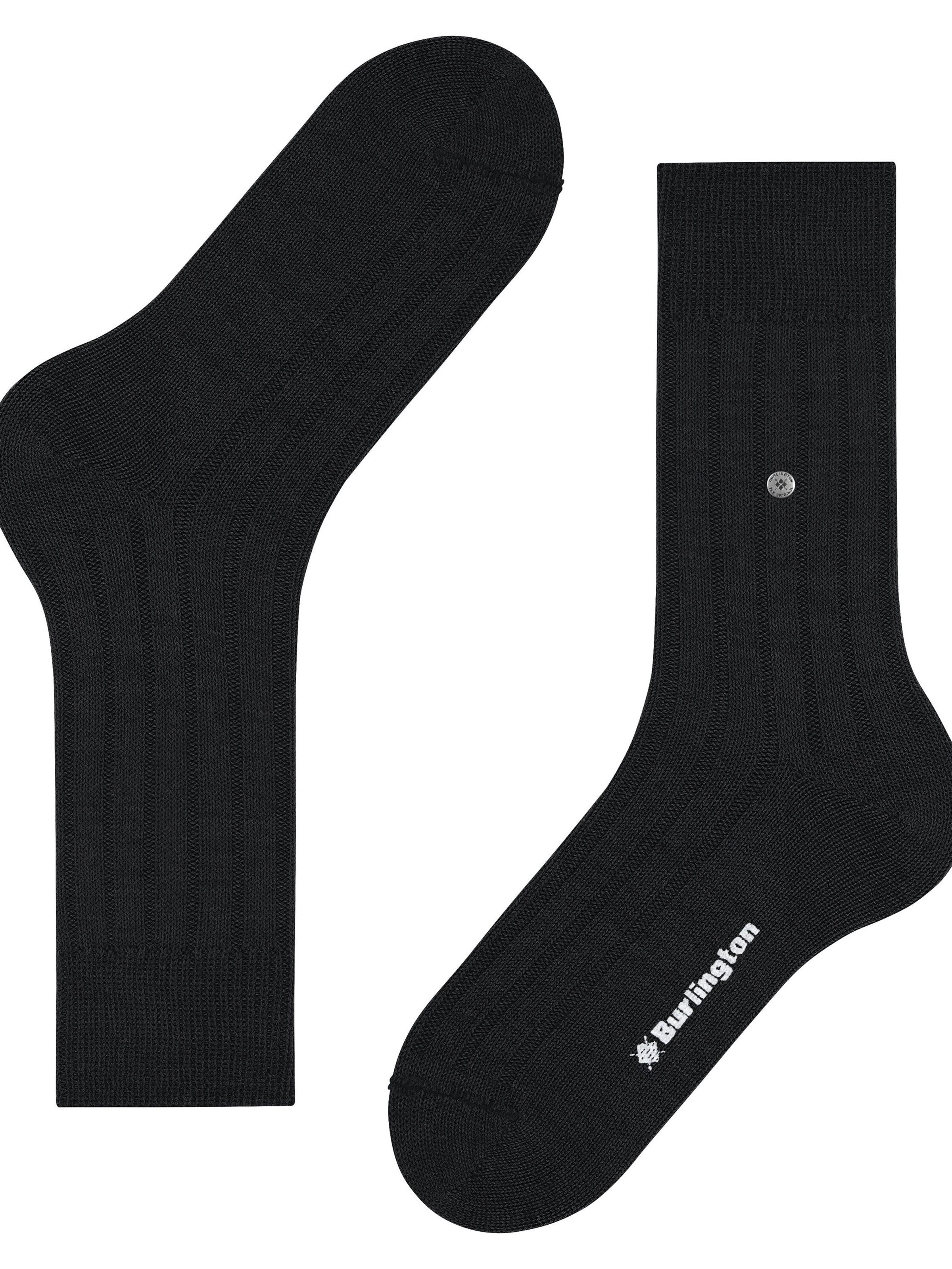 BURLINGTON Socks 'Dover' in Black