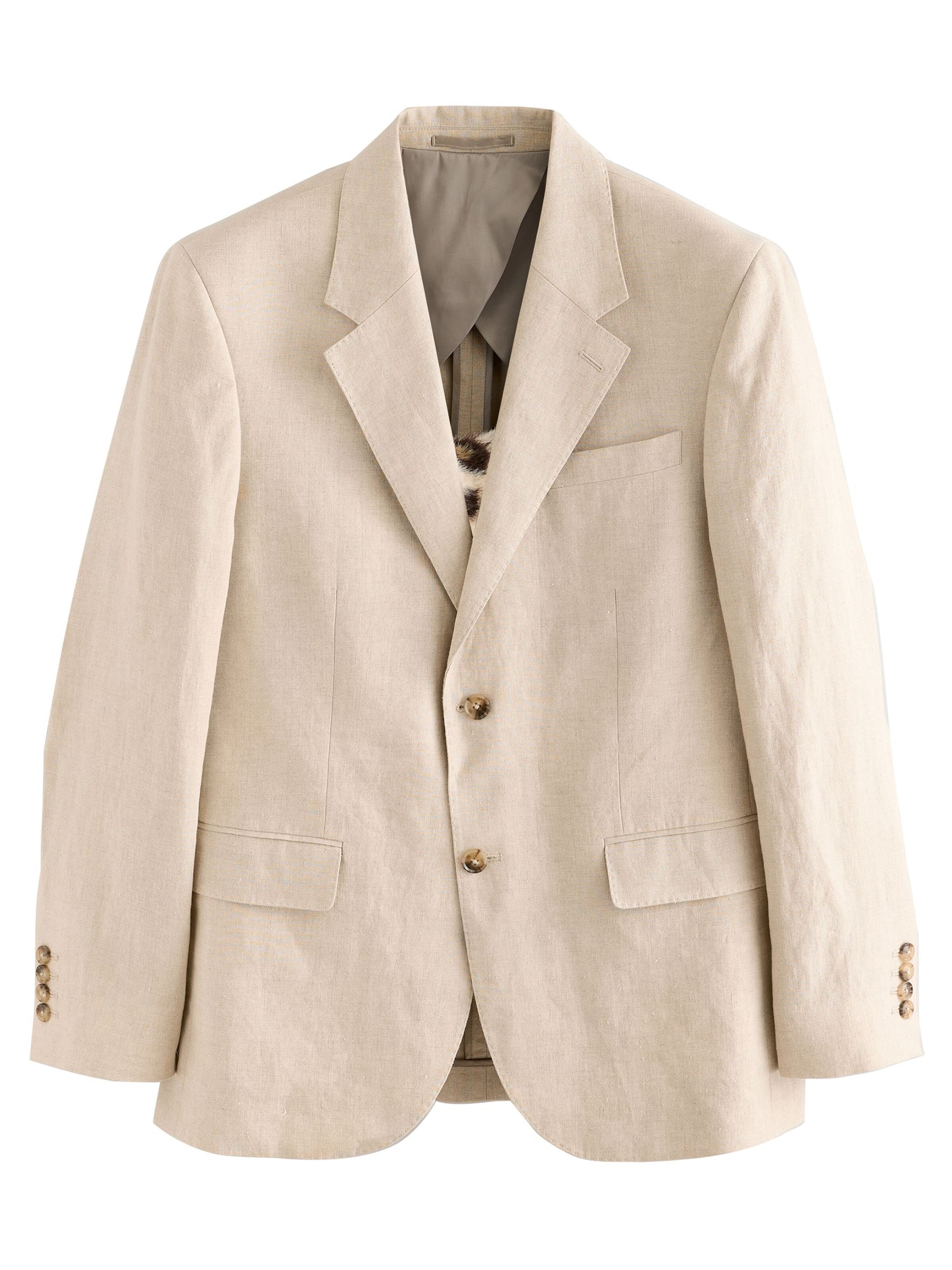 Next Деловой пиджак в Бежевый: спереди