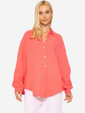 SASSYCLASSY Bluza | rdeča barva